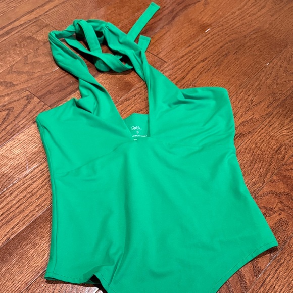 Green stretchy bodysuit - Picture 5 of 7